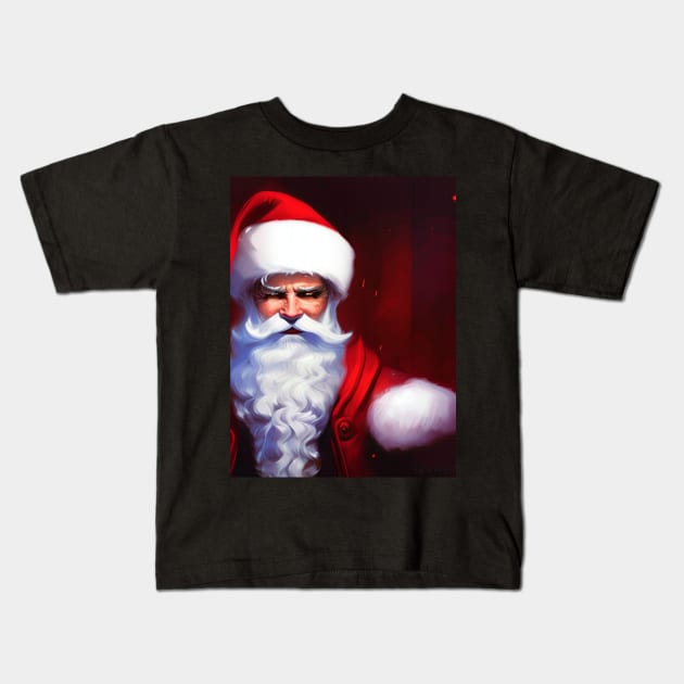 Merry Christmas 40 Kids T-Shirt by GodCruz777